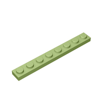 砖友MOC 3460 小颗粒积木散件兼容乐高零配件 1x8基础板 缺件补件