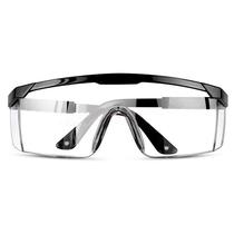 黑色伸缩腿防护眼镜透明防雾护眼镜劳保安全防飞溅防飞沫护目眼镜