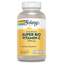 SOLARAY Super Bio Vitamin C 1000mg， Buffered， Time Releas