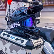 100%风镜机车拉力头盔百分百越野摩托车防风遮阳骑行护目镜通用