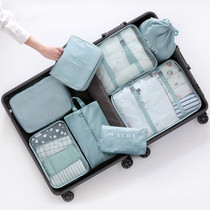 日本进口无印良品旅行收纳包行李箱收纳袋衣服内衣整理袋子旅游便