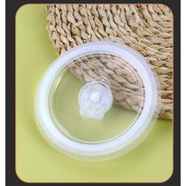 白色透明饭盒安全冰箱保鲜碗盖硅胶密封盖微波炉PP塑料盖子食品级