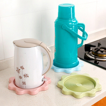 热水壶垫子防水隔热垫家用通用暖水瓶底座沥水盘子暖水壶托盘杯垫