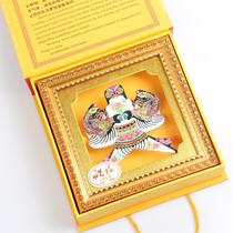 潍坊风筝纪念品礼盒工艺品出国外事传统精品沙燕镜框摆件观赏装饰