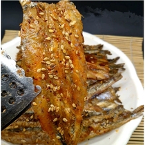 威海特产现烤鱼片香辣马步鱼办公室营养零食即食鱼片250克