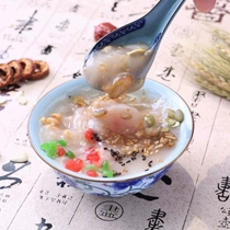 古文化街大铜壶黍子面秫子面高粱面南市食品街小吃天津传统茶汤
