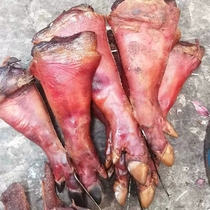 腊猪蹄3斤猪腿腊肉咸肉四川重庆特产前脚农家自制柴火烟熏腊猪脚