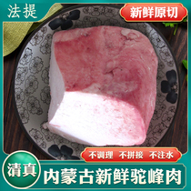 新鲜驼峰清真内蒙古骆驼峰肉原切火锅肉烧烤食材生鲜冷冻脂肪驼肉