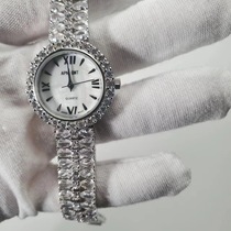 APN GMT澳利珠宝时尚镶锆石女士礼品手表S925纯银女士手表