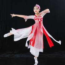 六一儿童节裙子古典舞表演少儿上台跳舞适合穿的衣服小孩演出服61