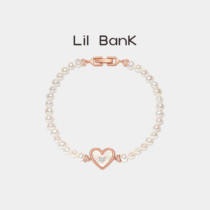 Lil BanK小银庄 原创设计心光系列送女朋友礼品浪漫手链