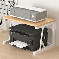放打印机置物架办公室桌上针式收纳架子多功能桌子复印机支架桌面