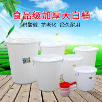 加厚圆形塑料水桶料桶特大带盖食品级酿酒发酵桶塑料储水桶垃圾桶