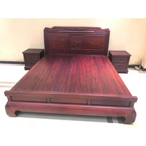 。进口南美酸枝 1.8米双人床明清复古大床新古典红木硬酸枝大床怀