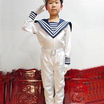 服儿童小海军水手服长款动会合唱服男亲子表演6e4jmrib水兵女运船