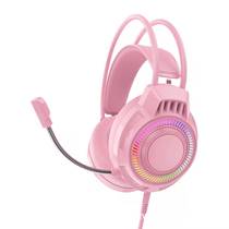 电脑耳机头戴式耳机女生网课游戏台式笔记本粉色蓝色带麦悬浮头梁
