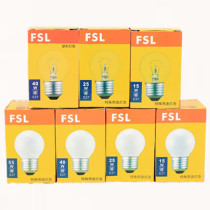 佛山灯泡FSL球形蜡烛E27老式尖泡E14钨丝拉尾灯泡台灯专用可调光