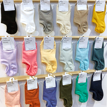 【韩系糖果色系，好穿好看】韩国女船袜夏季糖果色浅口防脱隐形袜