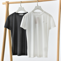 新品  夏季百搭纯色轻薄透气舒适圆领短袖T恤 AB306 X4-4