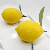 4连柠檬慕斯硅胶模具仿真立体水果法式甜点diy小蛋糕烘焙矽胶模