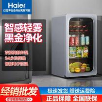 海尔（Haier）冰吧家用小型 办公室单门小冰箱冷藏保鲜柜