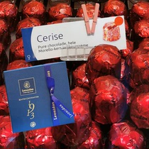 Leonidas利奥尼达斯比利时专柜散装进口樱桃酒心黑巧克力原版盒礼