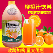珍珠奶茶原料/黑森林柳橙果汁/鲜活食品 浓缩饮料柳橙汁 6倍浓缩