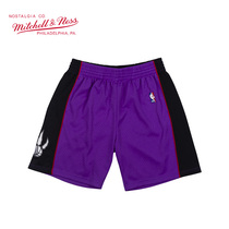 Mitchell Ness复古球裤 SW球迷版 NBA猛龙队 1999-00赛季 紫色
