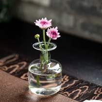 梵悦迷你小石榴干花花瓶日式手作花器摆件创意水养植物<em>玻璃工艺品</em>
