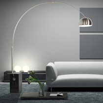 Arco大理石钓鱼灯设计师意大利客厅沙发轻奢高端现代创意落地灯