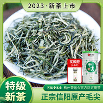 艺福堂茶叶2023新茶信阳原产毛尖明前特级嫩芽浓香春绿茶散装250g