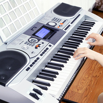 美科演奏演出电子琴61力度键成年人儿童初学入门幼师专业电钢琴
