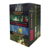 尼尔盖曼4本套装 美国众神 蜘蛛男孩 乌有之乡 星尘 Neil Gaiman Mass Market Box Set 英文原版科幻小说集 进口英语书籍