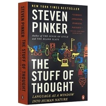 思想本质 The Stuff of Thought TED 演讲人史蒂芬平克 Steven Pinker 英文原版社科读物进口书籍