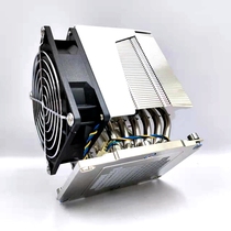 金钱豹4U 至强3647 服务器CPU侧吹6热管台式双风扇静音主板散热器