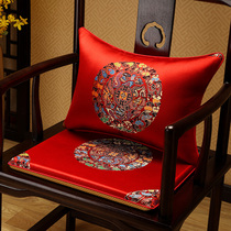 中式椅子椰棕坐垫腰枕棕垫套装红木沙发座垫茶椅垫凳子垫圈椅垫子