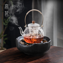 日式罐罐茶煮茶炉子家用室内围炉煮茶器电陶炉专用烧水壶整套茶壶