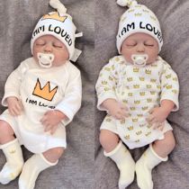 0-3个月婴儿春装和尚服新生婴儿儿连体衣四季宝宝哈衣纯棉衣服