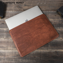 适用Apple macbook pro 15.4 leather case cover bag真皮电脑包