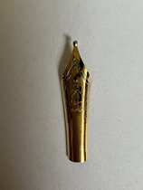 35毫米大颗粒大圆头手工打磨长刀研笔尖适用于金豪英雄弘典等钢笔