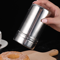 撒粉罐304不锈钢调料抹茶可可粉筛子咖啡筛筒烘焙面粉瓶器糖粉筛