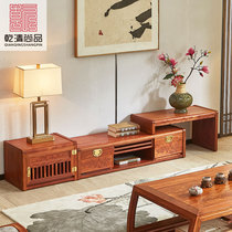 皇家红木三组合电视柜刺猬紫檀新中式地柜花梨木客厅实木家具