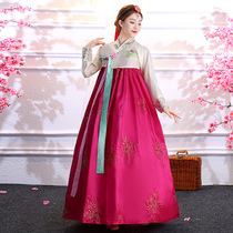 改良韩服女韩国舞蹈服装朝鲜新娘民族表演服古装嫁衣传统婚宴礼服
