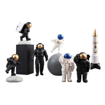 宇航员太空人火箭模型工艺摆件样板间儿童房男孩卧室书桌客厅饰品