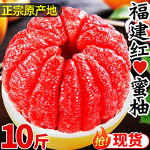福建平和红心柚子10斤蜜柚新鲜水果当季整箱红柚包邮三红肉叶琯溪