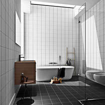 卫生间防水壁纸厕所墙壁翻新浴室改造洗手间加厚墙贴瓷砖耐磨墙纸