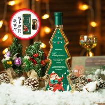 圣诞礼物 德国原装进口 温格纳圣诞树甜白葡萄酒 雷司令晚安酒