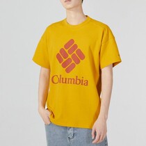 4.5折清仓夏季Columbia哥伦比亚户外运动男式圆领短袖T恤AE0367