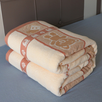 纯棉单人双人老式毛巾被全棉加厚毛巾毯子线毯午睡空调毯盖毯夏季