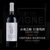 法国进口红酒 兰博萨克酒庄灵魂之酿干红葡萄酒2015官方正品旗舰
